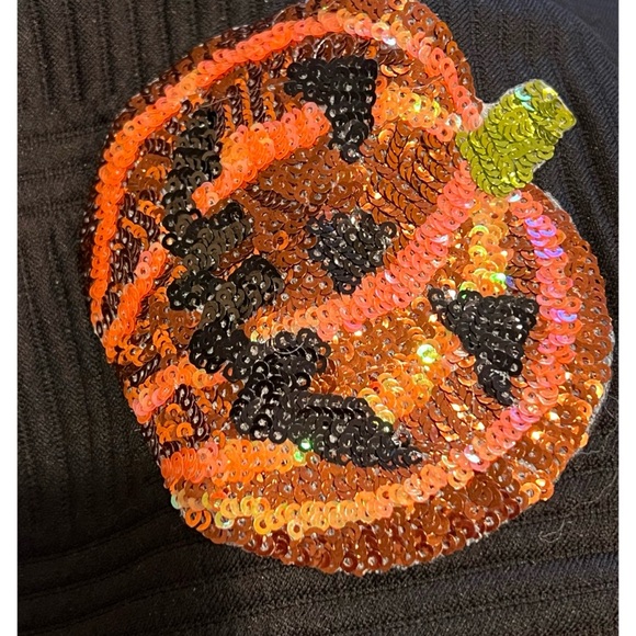 Two piece pumpkin crop pant set S M L - Picture 3 of 7